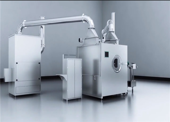 BG-E Series Sugar Tablet Film Coating Machine High Output Automatic Tablet Coating Machine