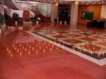 Red Color Rough Granite Kitchen Countertop Floor Tiles 50x50 Slab 2.73 g/cm3