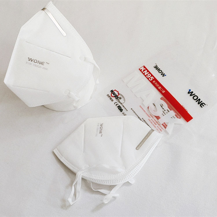Earlock KN95 Face Mask , Medical Hospital Respirator Mask Anti Flu Isolation