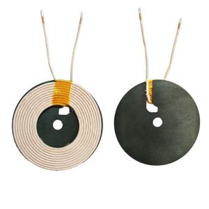 Quality A11 A12 5W - 10W G45 Diameter 45mm 6.3uH Wireless Charging Coil Inductor TX Coil wholesale