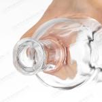 Body Material Glass Customized Transparent Whiskey Bottles for Bar Party Wedding