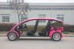 Legal Driving 4 Person Golf Cart , 48V Battery Operated Golf Buggies With Seat