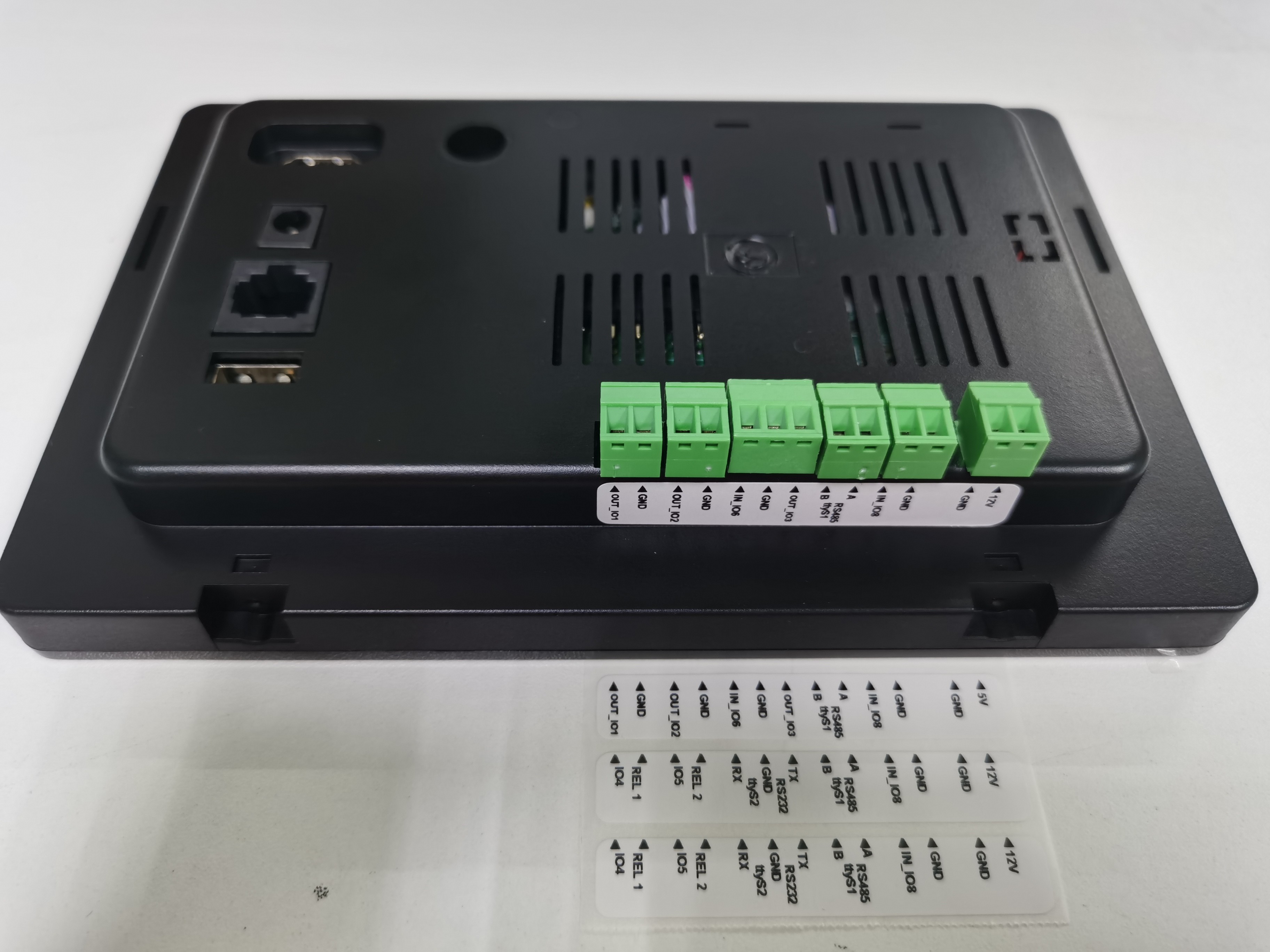 On Wall Surface Industrial Controller Android 6.0 Touch Screen POE Tablet PC No Battery