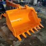 Hydraulic Clamshell Bucket For Doosan 305 Excavator Q355B+NM400 Welding