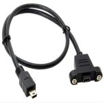 PVC Panel Mount USB Extension Cable