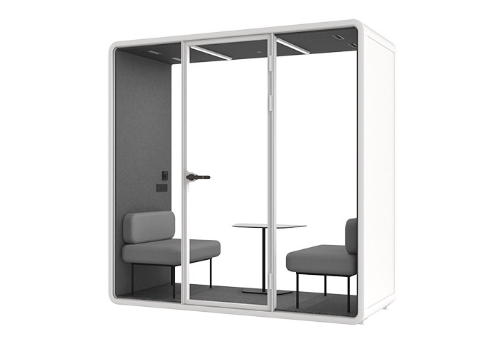 Private Office Phone Silent Chamber for Council Hall With Sound Absorbing Movable Customized Color