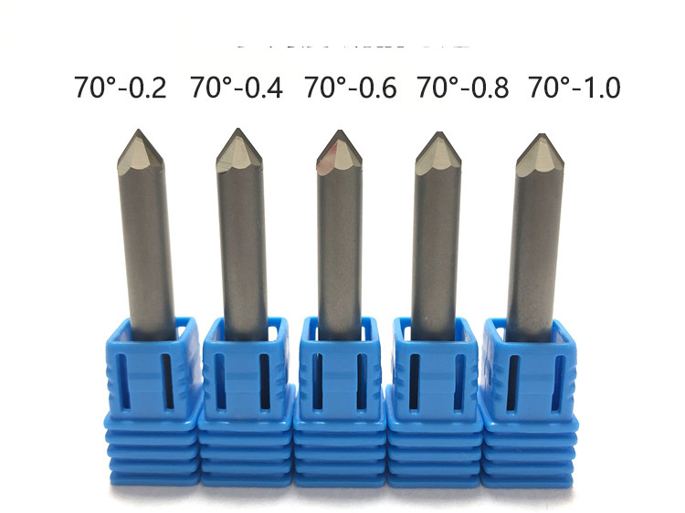 PDC diamond engraving tools hexagon angle doule edge stone carving router bit