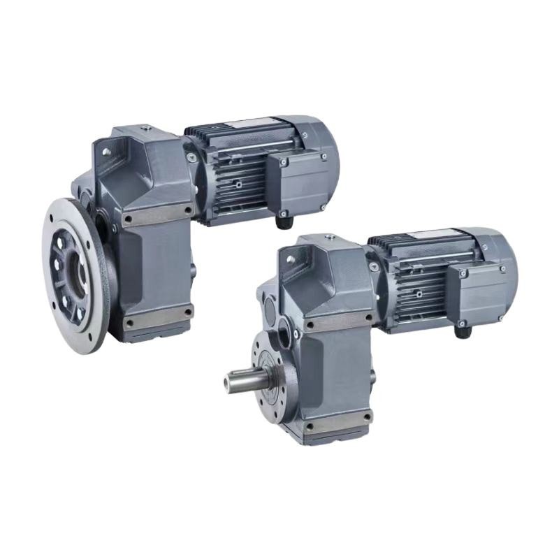 F Series 10hp Helical Gear Reducer AC Electrical Motors Speed Reducer With IEC Flange