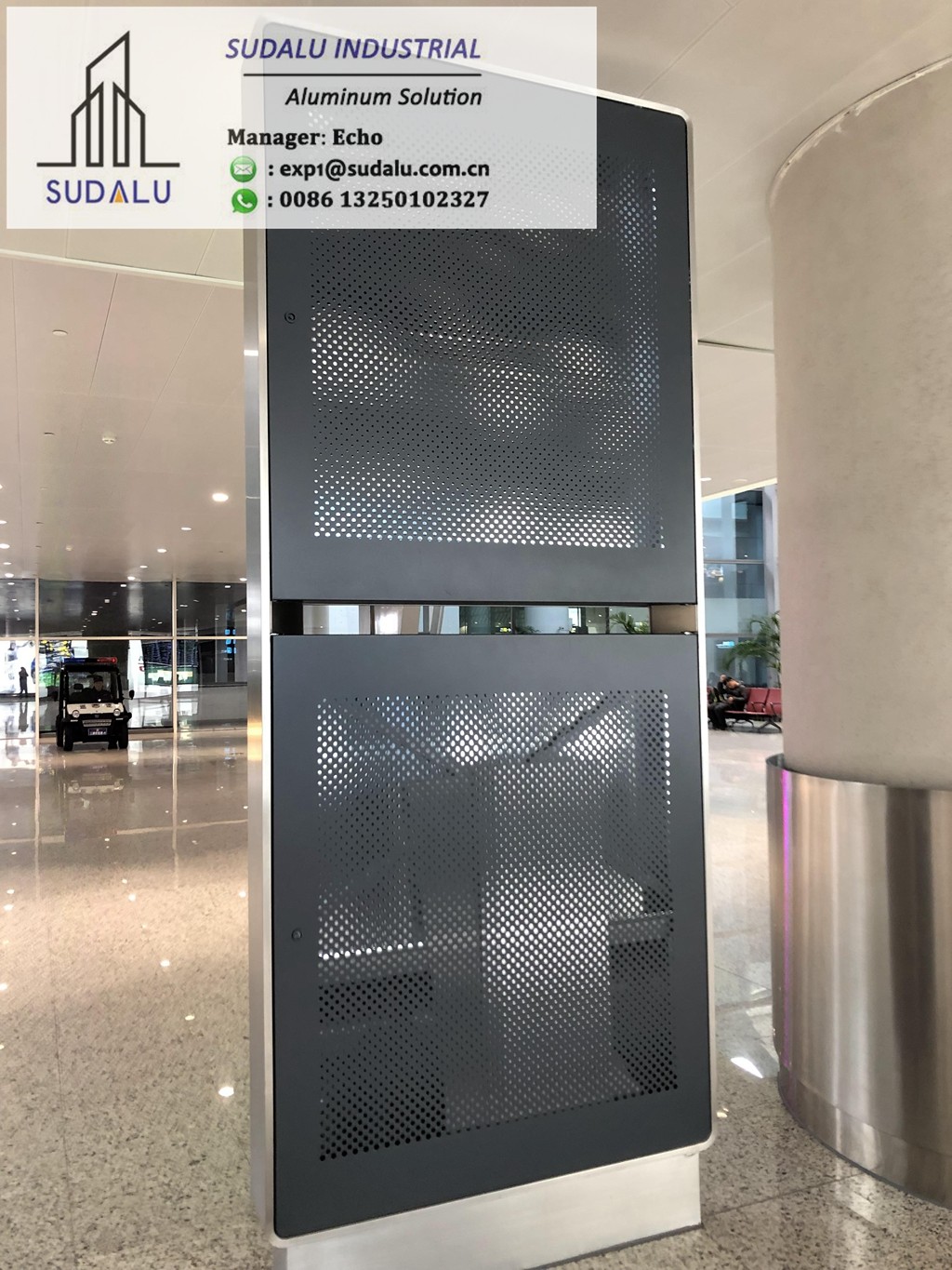 SUDALU PVDF 15 years Warranty Panel Aluminum Interior Decoration Panel Metal Perforated Panel