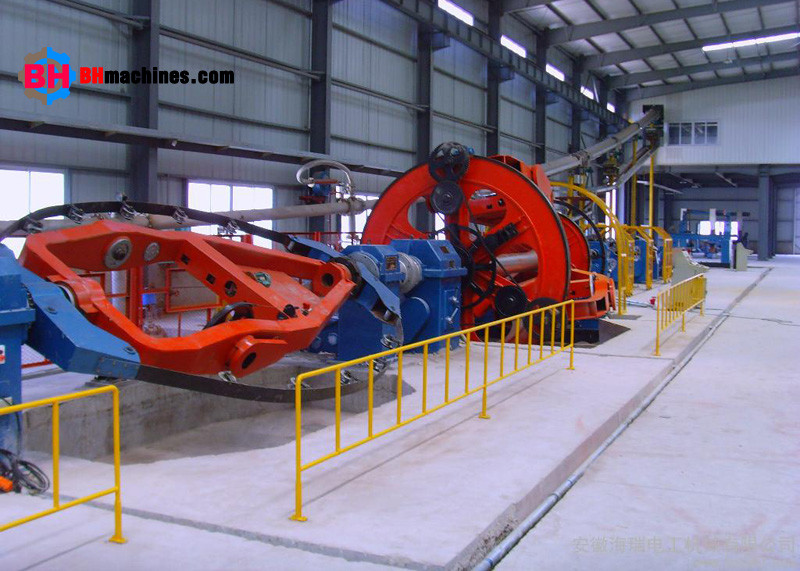 Laying up Machine Drum Twister Machine 1+1+3 Core Laying-up Machine 1600 MM | BH Machines