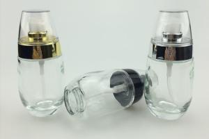 Quality Liquid Emulsion White 30ml Glass Empty Essence Bottle wholesale
