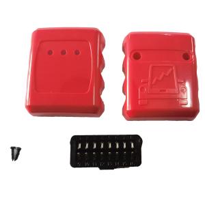 Quality OBD2 Folded Male With OBD2 Car Label Red Shell wholesale