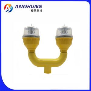 China Double 32cd IP66 LED Aviation Obstruction Light Red Low Intensity on sale