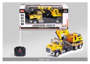 Quality 27 MHz Frequency Mini RC Remote Control Excavator Toy For Kids Role Play wholesale