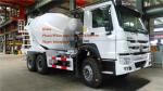 Sinotruk Diesel Concrete Mixer Trucks 375hp 130hp ,Concrete mixing truck
