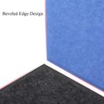 Interior Decorative Inorganic Cement Hexagonal Acoustic Panels Polyester Fiber