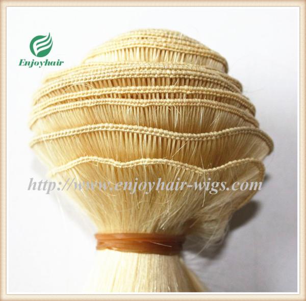 Hand tied weaviing Malaysian virgin remy hair, weaves hair extension no shedding