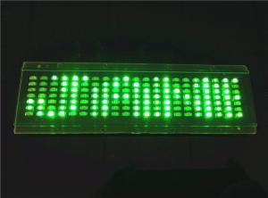 China Programmable LED scrolling signs T-shirt Green light on sale
