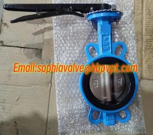 Quality 4'' 5K 10K cast iron butterfly valve wholesale