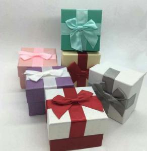 Quality Pretty Paper Watch Necklace Jewelry Box , Heavy Cardboard Jewellery Packaging Boxes wholesale