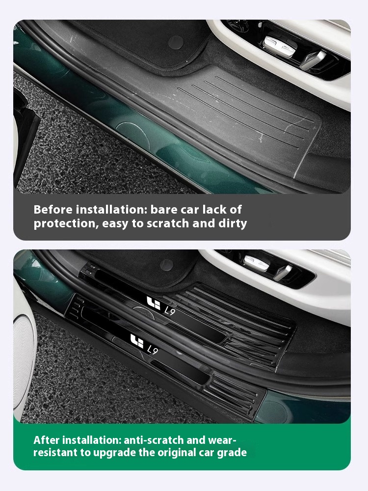 Transform Your L6 L7 L8 L9 Car with Lixiang Accessories Door Sill Strips Body Kit Interior and Exterior Parts