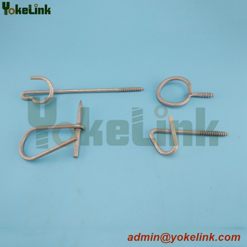 Galvanized Carbon Steel Drive Rings with nail