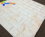 770*700mm 3d Embossed Brick Stone Wall Sticker