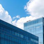 8mm Coated Translucent Curtain Wall Sound Insulation With Low E Glass