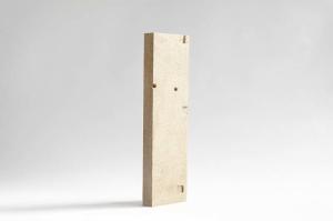 Quality Fireplace Vermiculite Ceramic Fire Board , Stove High Temperature Insulation Panel wholesale