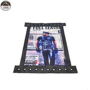 Quality Art Work Digital Printed Patches PU Material Soldier Clothing Applique wholesale