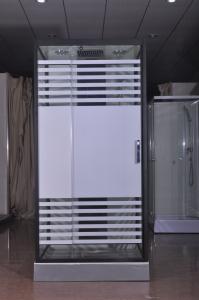 Quality Customized Square Glass Shower Cabin Comfortable Shower Units,black 900*900*2150mm wholesale