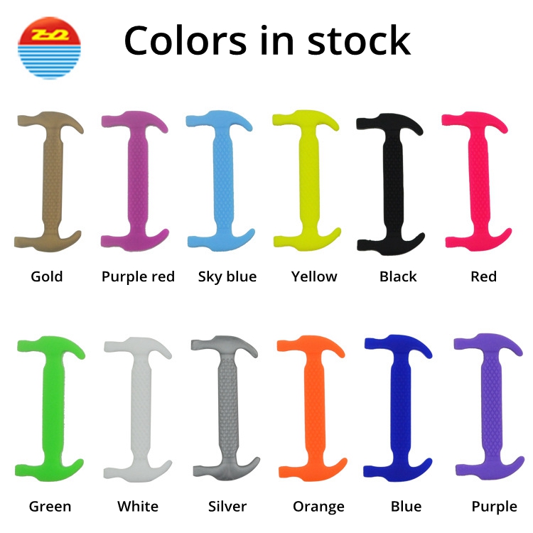 Elastic Adjustable Silicone Gifts Rubber Slip Sneaker Shoelaces All Match Fashion
