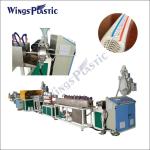 PVC Fiber Reinforced Hose Extrusion Line Plastic / PVC Garden Hose Pipe Making