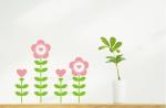 Removable Little Flower Unique Nontoxic Wall Stickers D142