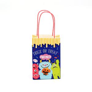 Quality Recycle Kraft Christmas Paper Bags For Shopping ISO9001 BRC Certified wholesale