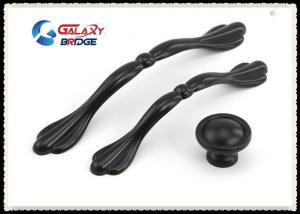Quality Fashion Kitchen Cupboard Door Handles 192mm Black Kitchen Handles Office Table Drawer Pulls wholesale