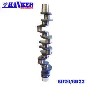 Quality Mitsubishi 6D22 6D20 Excavator Diesel Engine Crankshaft Assembly ME999368 wholesale