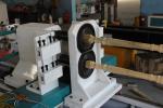 cnc wood lathe double turning spindle cnc wood lathe