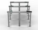 24V DC Safe Entry Speed Lane Gate Turnstile Fingerpint Management