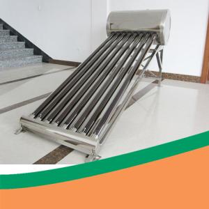 Quality rooftop vacuum tube 80L unpressurized solar hot water heater system wholesale