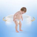 OEM Eco Friendly Diapers Nappies Huge Absorbent Disposable Baby Diapers With