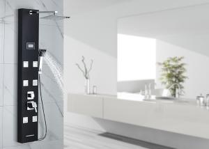 Quality Digital Display Screen Stainless Steel Shower Panel ROVATE Classic Style wholesale