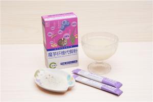 Quality Blueberry Flavor Meal Substitute Powder , Konjac Fiber Powder Natural Supplements wholesale