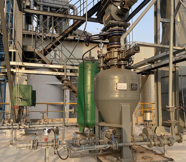 PCD Type Positive Pressure Dense Phase Pneumatic Conveying Bin Pump Low Power
