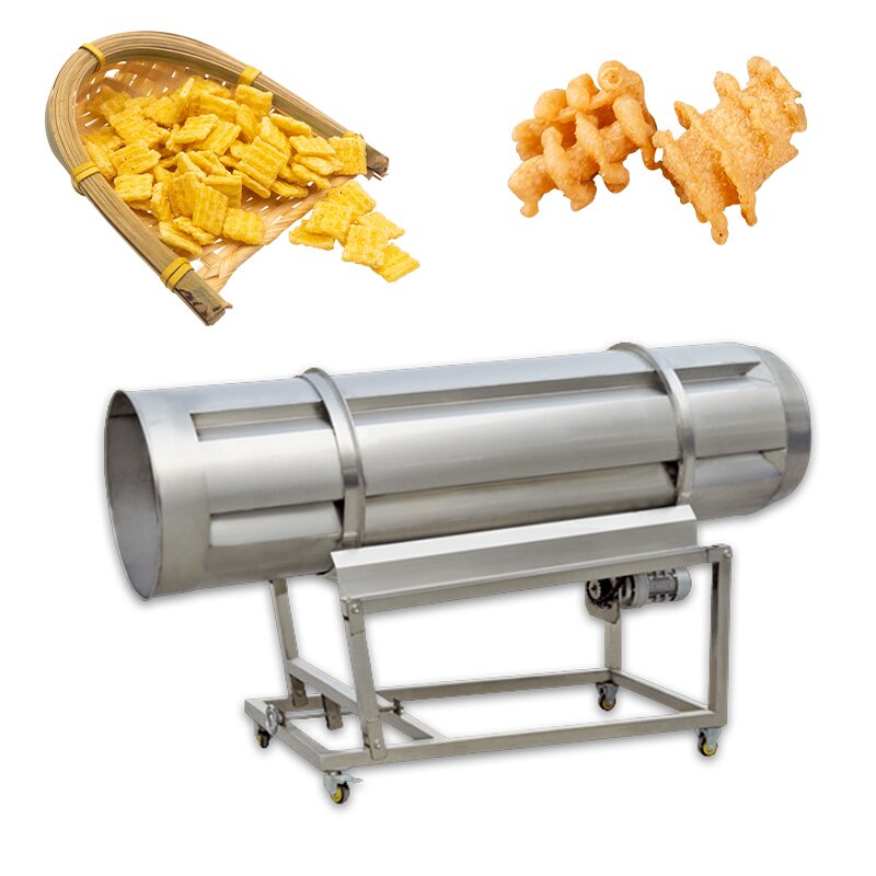 Extruder Corn Flour Fried Snack Production Line 380V-440V