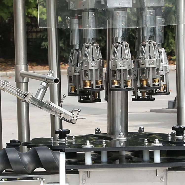 low price automatic aluminum foil cap seal machin bottle screw cap sealing machine