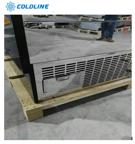 Fricool R134a Air Curtain Refrigerator Display Cooler 450L