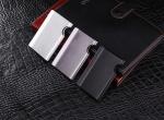 Fashion SGS Multifunctional Aluminium Wallet Card Holder Cash Clip Wallet
