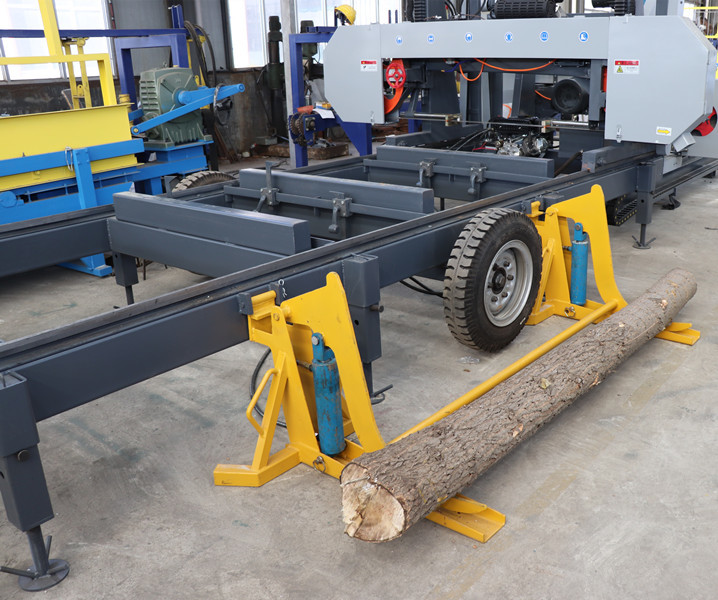 60 Inch 1600mm Wood Portable Sawmill Machine For Cutting Tree Trunk