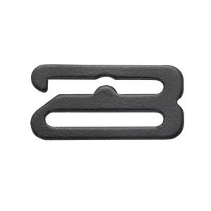 Quality Black Bra Strap Accessory 19mm Metal Bow Tie Buckle wholesale